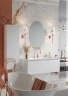 Тумба под раковину Clarberg Elegance 120 EL0112 подвесная Белая