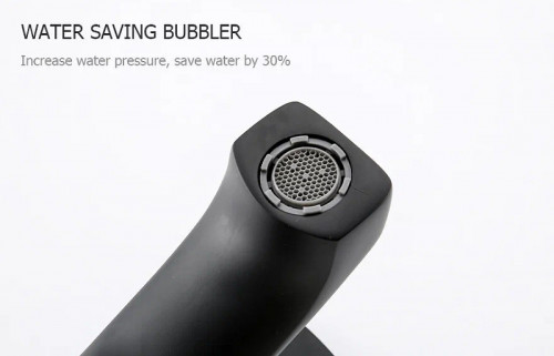 Смеситель для раковины Frap H71-6 F1071-6 Черный матовый