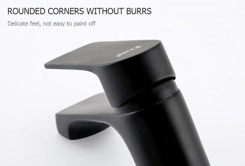 Смеситель для раковины Frap H71-6 F1071-6 Черный матовый