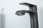 Смеситель для раковины Frap H71-6 F1071-6 Черный матовый