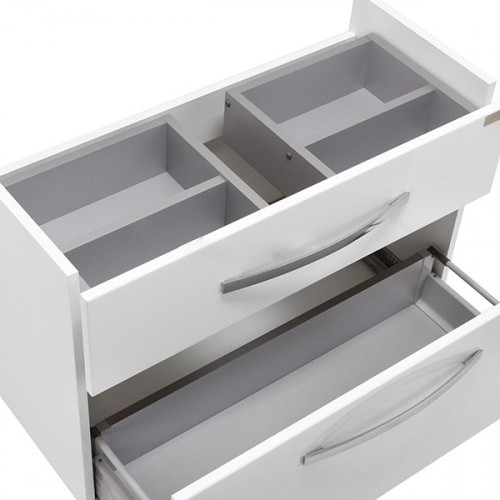 Тумба под раковину Jacob Delafon Presquile 80 EB927-J5 Белый глянец МДФ / ЛДСП