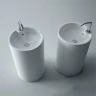 Раковина Simas Top E Lavabi D Arredo 51 GTEbi*1 Белая фаянс напольный