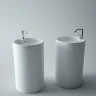 Раковина Simas Top E Lavabi D Arredo 51 GTEbi*1 Белая фаянс напольный