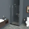 Душевая дверь BelBagno Uno 90 UNO-B-12-30+60-C-Cr профиль Хром стекло прозрачное