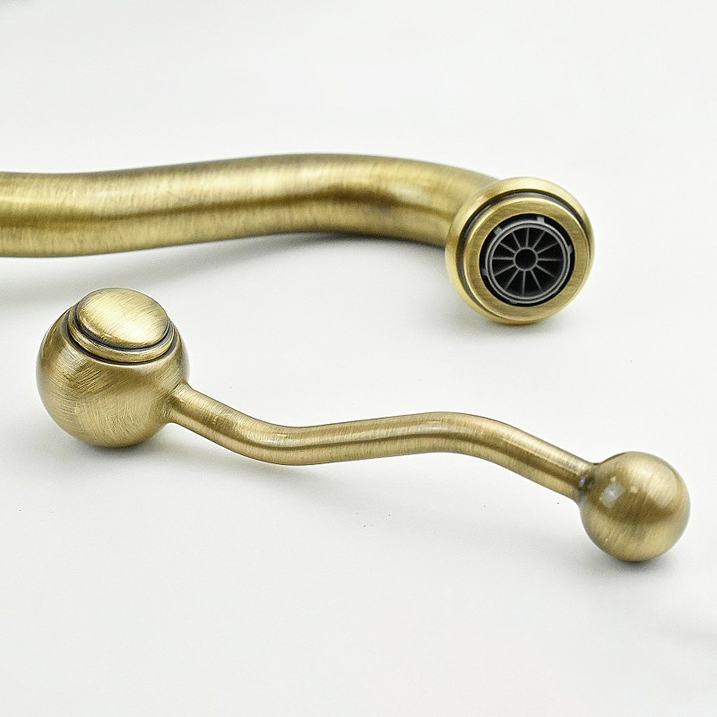 Смеситель для раковины Paini Duomo 88F3208 Старая бронза