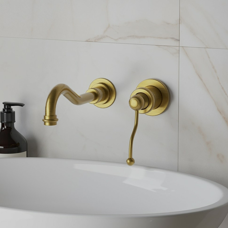 Смеситель для раковины Paini Duomo 88F3208 Старая бронза