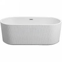 Акриловая ванна Esbano Tortuga 170x80 ESVATORTW Белая без гидромассажа