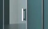 Душевой уголок BelBagno Kraft 100х100 KRAFT-A-12-100-C-Cr-L профиль Хром стекло прозрачное