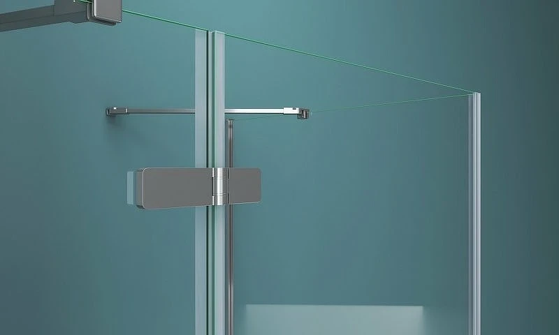 Душевой уголок BelBagno Kraft 100х100 KRAFT-A-12-100-C-Cr-L профиль Хром стекло прозрачное