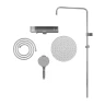 Душевая система Vitra Core Round A47309EXP с термостатом цвет Хром