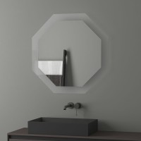 Зеркало Evoform Ledshine 80x80 BY 2505 с подсветкой 25.5 W - без выключателя - нейтральный белый свет стекло