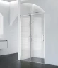 Душевая дверь BelBagno Acqua 150 ACQUA-BF-1-150-C-Cr профиль Хром стекло прозрачное