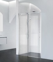 Душевая дверь BelBagno Acqua 150 ACQUA-BF-1-150-C-Cr профиль Хром стекло прозрачное