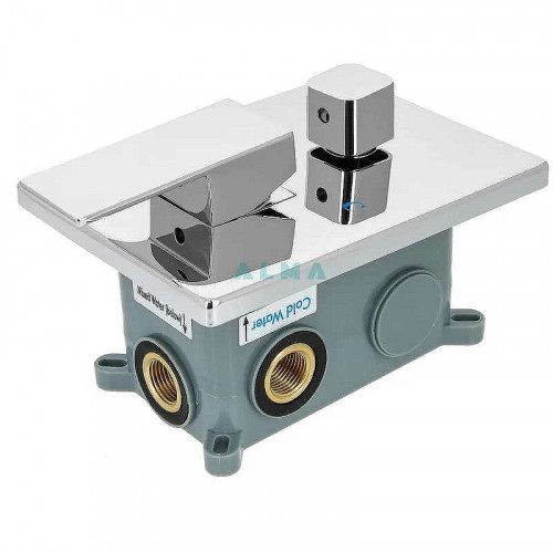 Душевая система ALMAes Leine TVZ-0809 Хром латунь встраиваемый