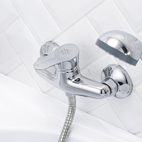 Смеситель для душа Ростовская Мануфактура Сантехники SL86-003 Хром