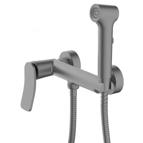 Гигиенический душ со смесителем Azario Escaro AZ-K2574GR цвет Серый графит