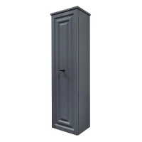 Шкаф пенал Azario Laura 40 L CS00096959 подвесной цвет Серый матовый