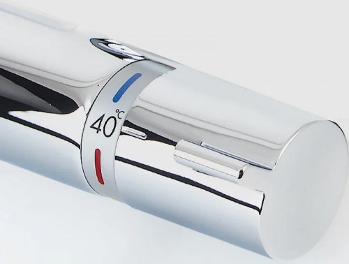 Смеситель для душа Hansgrohe Ecostat Comfort 13116000 с термостатом Хром латунь на стену