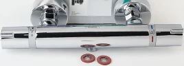 Смеситель для душа Hansgrohe Ecostat Comfort 13116000 с термостатом Хром латунь на стену