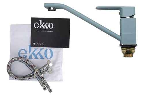 Смеситель для кухни Ekko E49303 цвет Бирюзовый