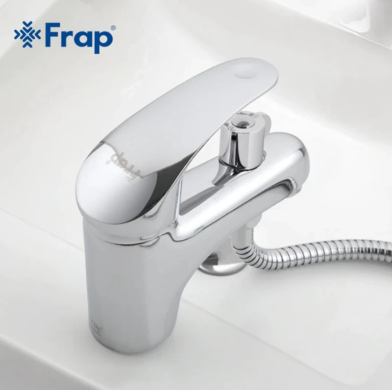 Смеситель для раковины Frap H21 F1221 Хром латунь