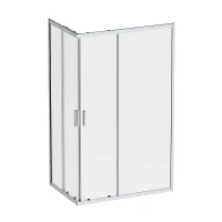 Душевой уголок AM.PM Gem 120x80 W90G-403-120280-MT профиль Хром матовый стекло прозрачное