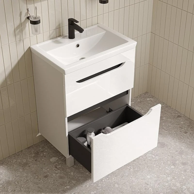 Тумба с раковиной Iddis Ray 60 RAY60WFi95K напольная цвет Белый