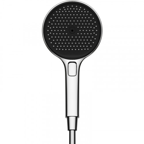 Ручной душ Sancos Nok round SC6001CH-B Хром Черный матовый