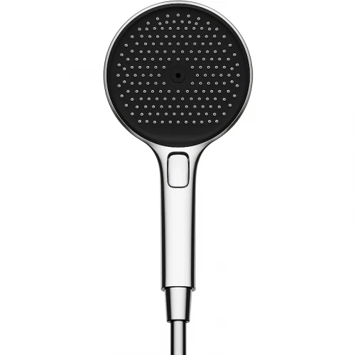 Ручной душ Sancos Nok round SC6001CH-B Хром Черный матовый