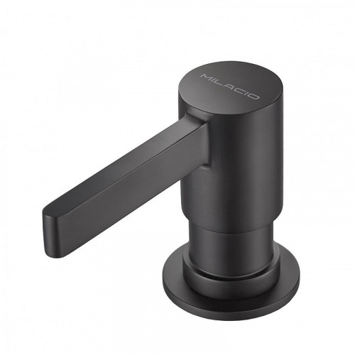 Дозатор для моющего средства Milacio Ultra MCU.933.TB цвет Total black