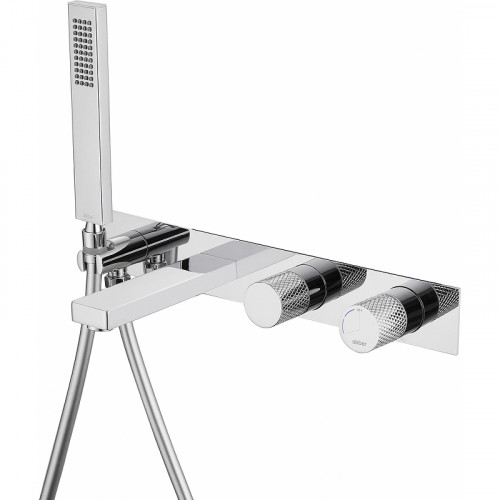 Смеситель для ванны Abber Rund AF8730 Хром латунь встраиваемый