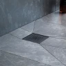 Душевой трап AM.PM MasterFlow 10 W01BD-P11-010-01BM с Черной матовой решеткой Cut Gradient