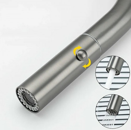 Смеситель для кухни Gappo G4398-45 Нержавеющая сталь нержавеющая сталь