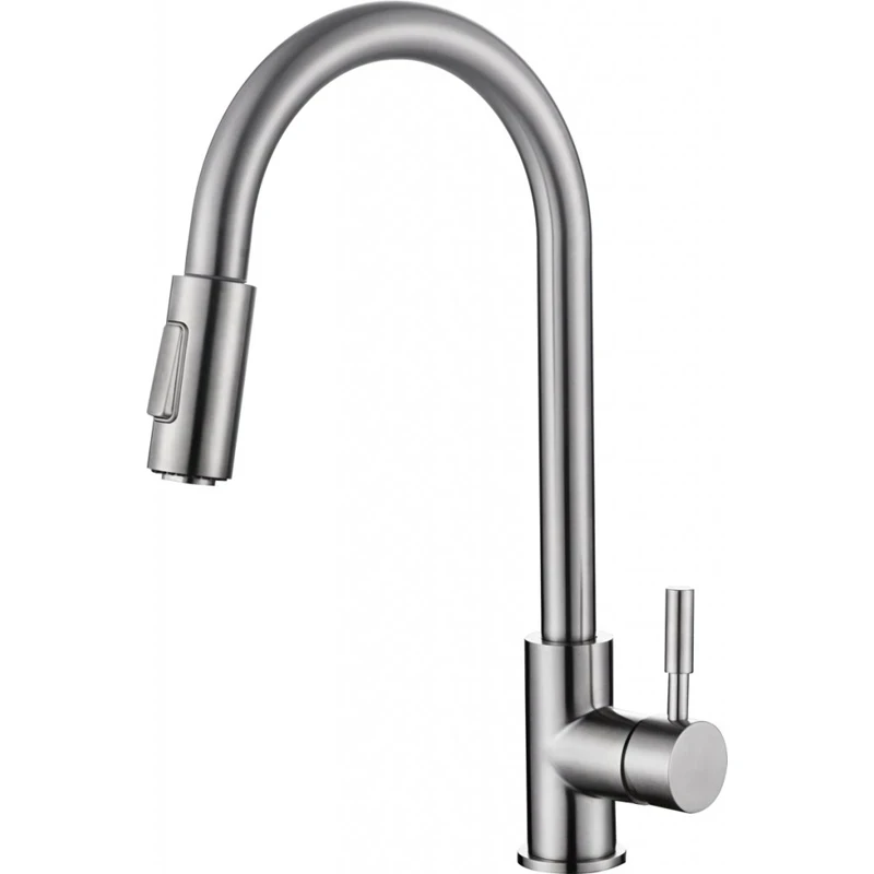 Смеситель для кухни BelBagno BB-LAM31A-IN Нержавеющая сталь