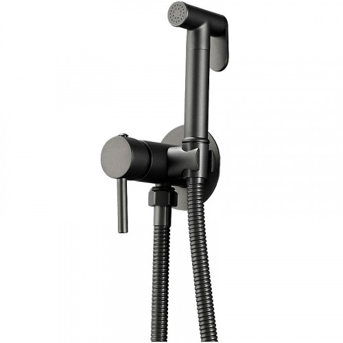 Гигиенический душ со смесителем Boch Mann Braies GR CK-P07GR BM10411 Серый матовый латунь встраиваемый