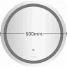 Зеркало Gappo 60 G603 с подсветкой с сенсорным выключателем стекло