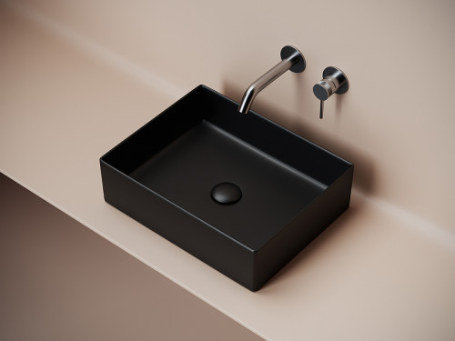 Раковина-чаша Ceramicanova Element 47 CN6069MB Черная матовая фарфор накладная