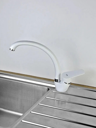 Смеситель для кухни Viko V-4544 Белый