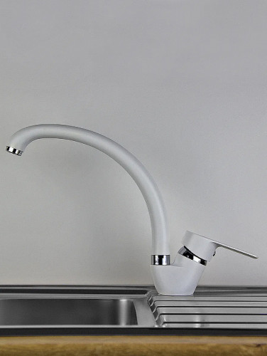 Смеситель для кухни Viko V-4544 Белый