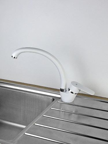 Смеситель для кухни Viko V-4544 Белый