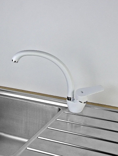 Смеситель для кухни Viko V-4544 Белый