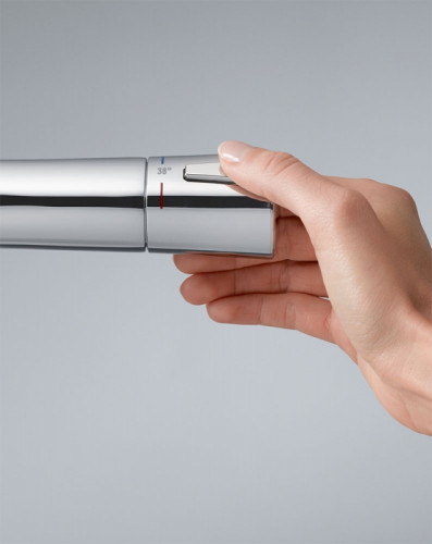 Смеситель для душа Kludi Zenta 351000538 с термостатом Хром латунь на стену