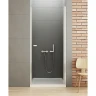 Душевая дверь New Trendy New Soleo Chrome 90 D-0121A профиль Хром стекло прозрачное