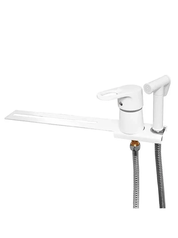 Гигиенический душ со смесителем Wisent W5221W цвет Белый