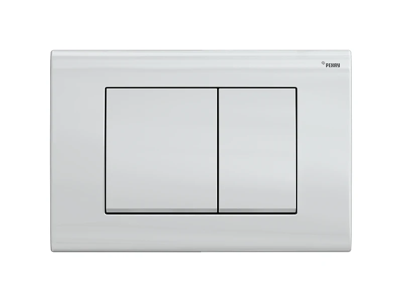 Клавиша смыва Рехау Nova 19102011001 цвет Белый глянцевый