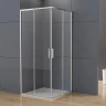 Душевой уголок Vincea Rapid-N 90x110 VSS-3RN9011E10CL профиль Хром стекло прозрачное