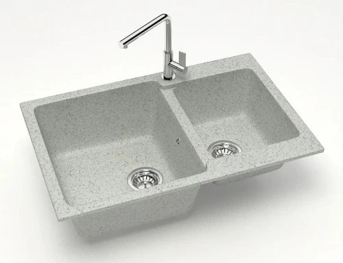 Кухонная мойка Azario Grand 76.5 CS00079906 цвет Светло-серый