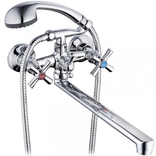 Смеситель для ванны G-Lauf QFR7-C722 универсальный Хром