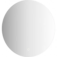 Зеркало Defesto Opti 50x50 DF 2842S с подсветкой 12W-4500К/Сенсорный выключатель/Нейтральный белый свет