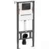 Инсталляция Ceramicanova Balance CN121001MB для унитаза с Черной матовой клавишей смыва пластик